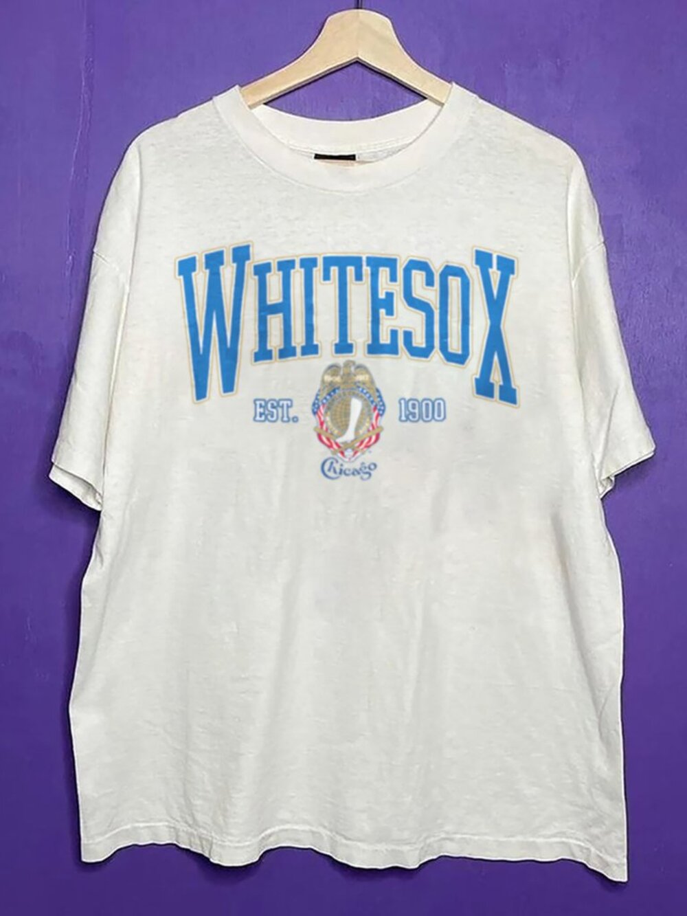Vintage Chicago White Sox Baseball Shirt, Retro MLB White Sox Men Women Shirt